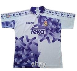 Shirt vintage Real Madrid 1996-1997 Third Football Shirt Jersey-Size XL
