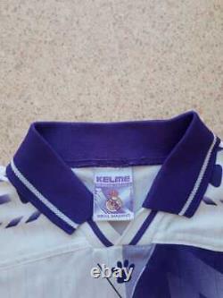 Shirt vintage Real Madrid 1996-1997 Third Football Shirt Jersey-Size XL