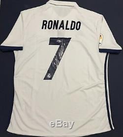 Signed Ronaldo Real Madrid Jersey Beckett Authenticity