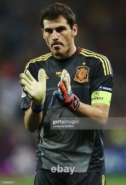Spain Casillas Real Madrid V. Valdez Barcelona Shirt Era Goalkeeper Jersey