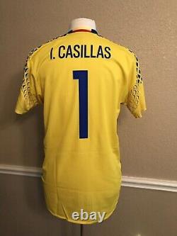 Spain España Casillas Euro Porto Real Madrid Shirt Adizero Player Issue 8 Jersey