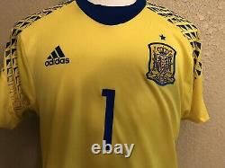 Spain España Casillas Euro Porto Real Madrid Shirt Adizero Player Issue 8 Jersey