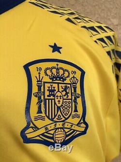 Spain España Casillas Euro Porto Real Madrid Shirt Adizero Player Issue 8 Jersey