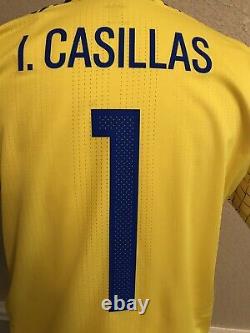 Spain España Casillas Euro Porto Real Madrid Shirt Adizero Player Issue 8 Jersey