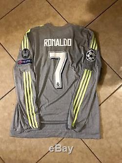 Spain Real Madrid Adizero Ronaldo Formotion Player Issue Shirt Match Unworn