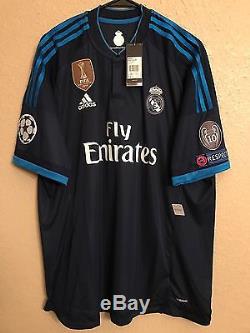 Spain Real Madrid Adizero Ronaldo Uefa Adidas Player Issue Shirt Football XXL