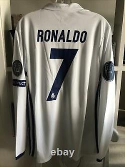 Spain Real Madrid Cristiano Ronaldo Adidas Jersey M New With Tags