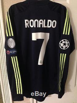 Spain Real Madrid Formotion MD Ronaldo Shirt Player Issue Uefa Champions Jersey