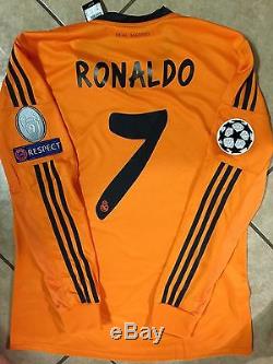 Spain Real Madrid Formotion Ronaldo Match Unworn Shirt Player Issue Uefa Jersey