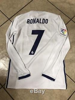 Spain Real Madrid Player Issue Adizero Match Prepared Unworn Ronaldo 8 Jersey