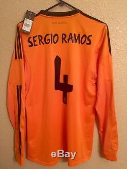 Spain Real Madrid Player Issue Sergio Ramos Formotion Match Unworn Shirt Jersey