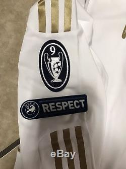 Spain Real Madrid Ronaldo CL Formotion Player Issue Shirt Adidas Match Unworn