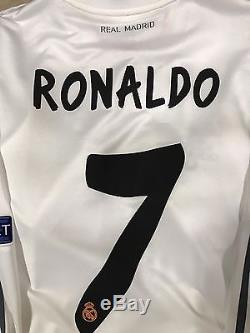 Spain Real Madrid Ronaldo CL Formotion Shirt Player Issue Jersey Match Unworn