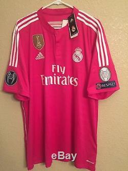 Spain Real Madrid Ronaldo Champions League Winners Shirt Adidas 2X Adidas Jersey