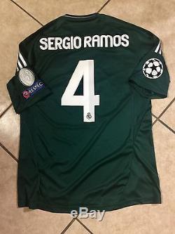 Spain Real Madrid Uefa Ramos Formotion Shirt Player Issue Jersey Match Unworn