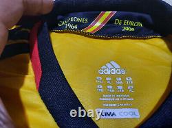 Spain espana Rare Adidas Men's Jersey 1 Iker casillas World Champions 2008