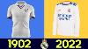 The Evolution Of Real Madrid Football Kit All Real Madrid Football Jerseys In History