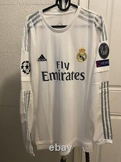Toni Kroos 15-16 Real Madrid Home Jersey Size Xl Germany Player Hala Madrid