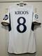 Toni Kroos #8 Men's LargeAdidas Real Madrid Authentic Home Champions Jersey
