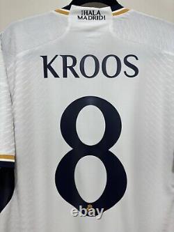 Toni Kroos #8 Men's XL Adidas Real Madrid Authentic Champions Final Jersey