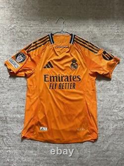 UCL Real Madrid 2024-25 Player Version Away Jersey #9 Mbappé Adult Size M NEW