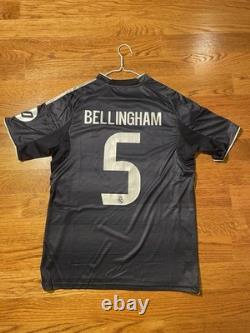 UCL Real Madrid 2025-26 Away Jersey #5 Bellingham Size Medium NWT