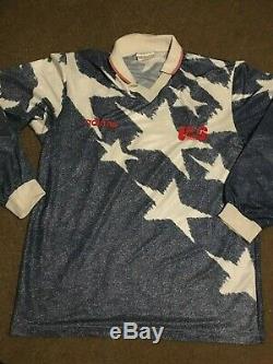 USA 1993-94 Long Sleeves Jean Denim Design Jersey Unique