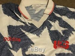USA 1993-94 Long Sleeves Jean Denim Design Jersey Unique