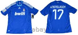 VAN NISTELROOY #17 REAL MADRID Away 2008 Adidas Official Player Jersey Soccer L