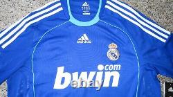 VAN NISTELROOY #17 REAL MADRID Away 2008 Adidas Official Player Jersey Soccer L