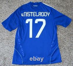 VAN NISTELROOY #17 REAL MADRID Away 2008 Adidas Official Player Jersey Soccer L