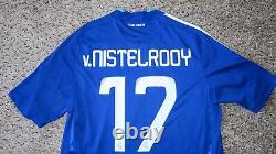 VAN NISTELROOY #17 REAL MADRID Away 2008 Adidas Official Player Jersey Soccer L