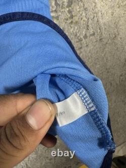 VTG 1999 2000 Real Madrid Third Kit XL Adidas Teka Blue Authentic UCL Jersey