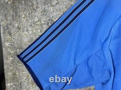 VTG 1999 2000 Real Madrid Third Kit XL Adidas Teka Blue Authentic UCL Jersey