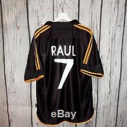 VTG Real Madrid away soccer jersey 1998 2000 Raul #7 L