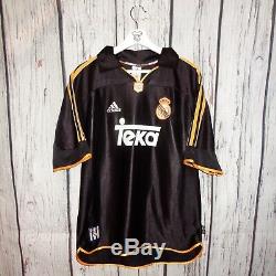 VTG Real Madrid away soccer jersey 1998 2000 Raul #7 L