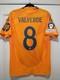 Valverde #8 Men's MEDIUM Adidas Real Madrid Authentic Away Jersey