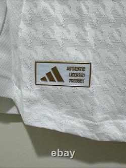 Valverde #8 Mens MEDIUM Adidas Real Madrid Authentic Super Copa Jersey