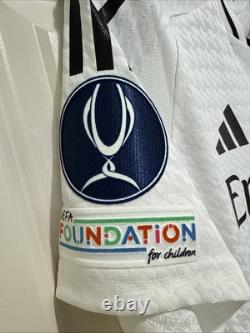 Valverde #8 Mens MEDIUM Adidas Real Madrid Authentic Super Copa Jersey