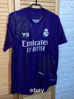 Valverde Real Madrid Authentic Y-3 Jersey Fourth Football Shirt 23 Adidas Men M