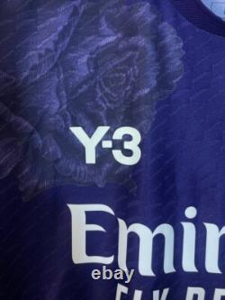 Valverde Real Madrid Authentic Y-3 Jersey Fourth Football Shirt 23 Adidas Men M