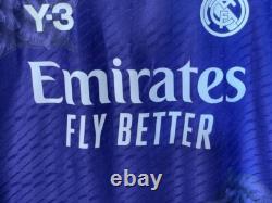 Valverde Real Madrid Authentic Y-3 Jersey Fourth Football Shirt 23 Adidas Men M