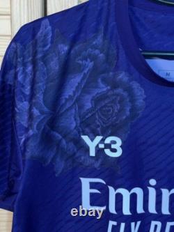 Valverde Real Madrid Authentic Y-3 Jersey Fourth Football Shirt 23 Adidas Men M