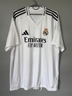 Valverde Real Madrid Jersey 24/25 Home Soccer Shirt IU5011 Adidas Mens Size 2XL