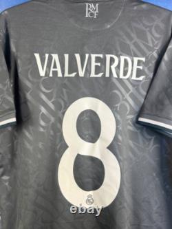 Valverde Real Madrid Jersey Third Football Soccer Shirt 2024 Adidas Men Size M