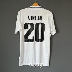 Vini JR Real Madrid Jersey 2022-23 Home Mens Soccer Shirt HF0291 Adidas Size M