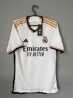 Vini JR Real Madrid Jersey 2023/24 Home Mens Soccer Shirt HR3796 Adidas Size M