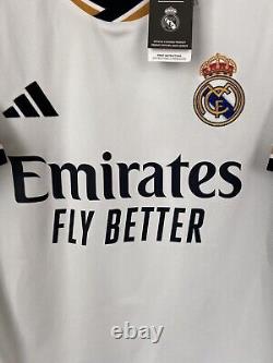Vini JR Real Madrid Jersey 2023/24 Home Mens Soccer Shirt HR3796 Adidas Size M