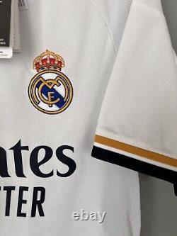 Vini JR Real Madrid Jersey 2023/24 Home Mens Soccer Shirt HR3796 Adidas Size M