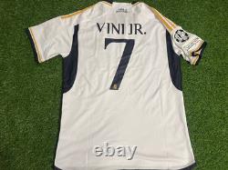 Vini JR Real Madrid Soccer Jersey Home Football 2023 adidas SHOP FAN JERSEY M